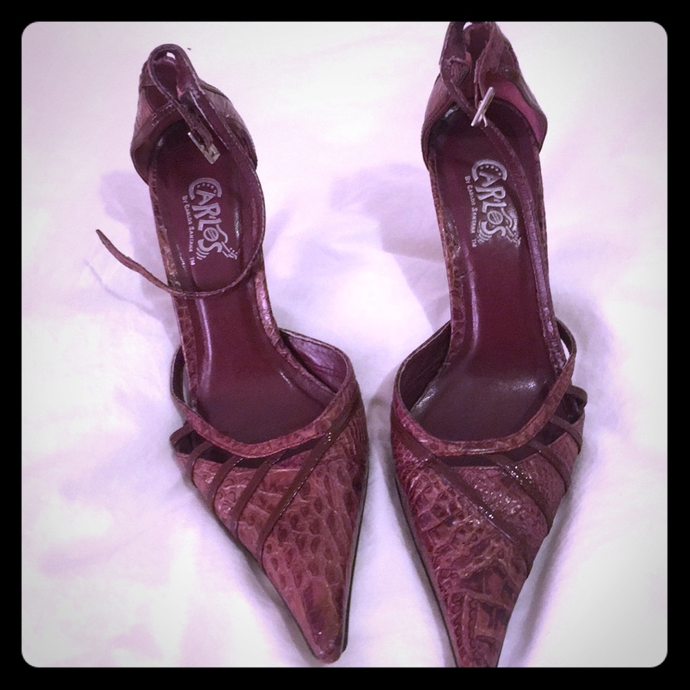 Carlos Santana pointy heels SZ 8
